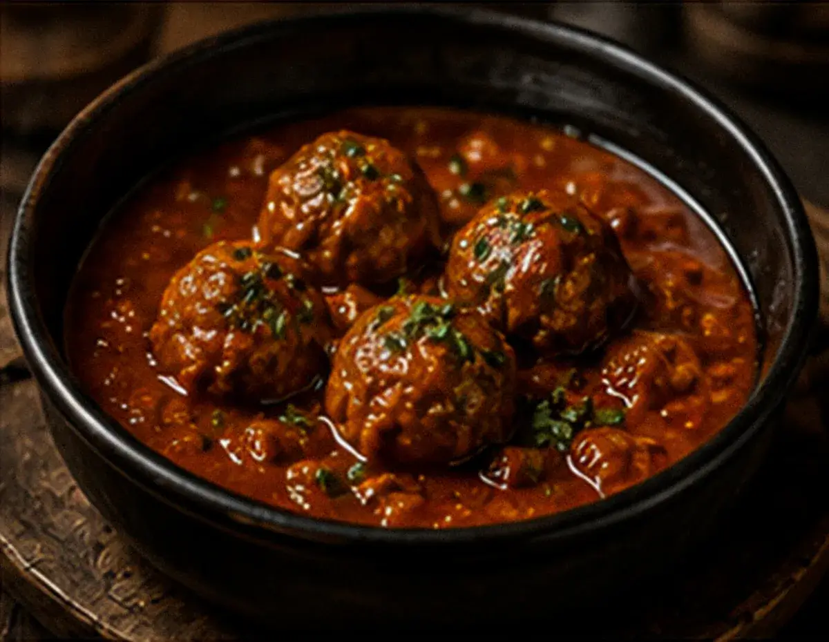 Albóndigas en salsa tradicional