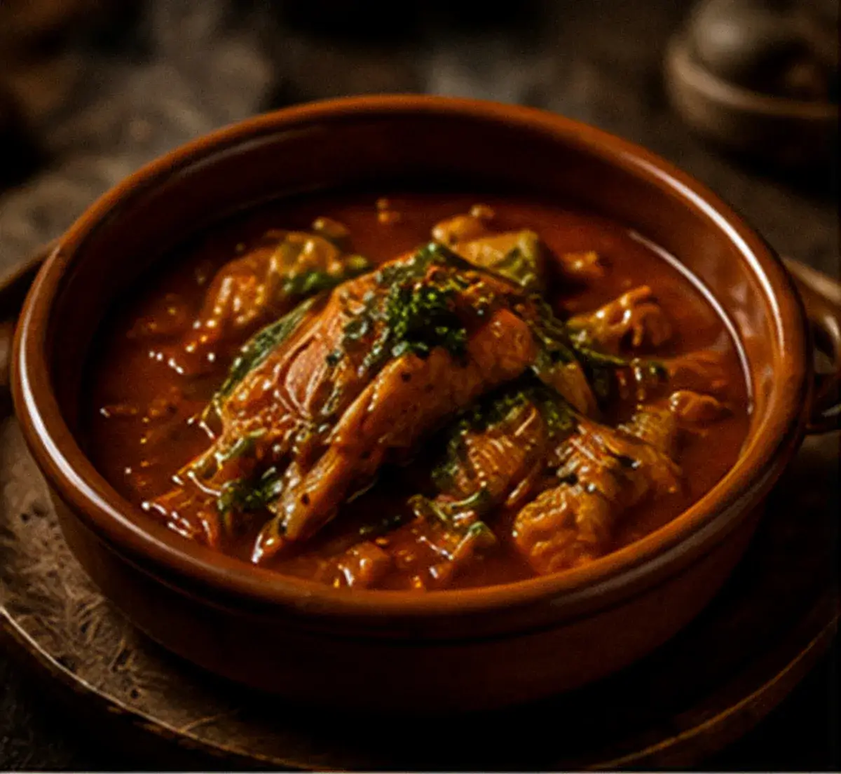 Bacalao con samfaina catalana