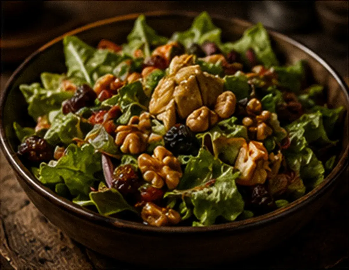Ensalada con frutos secos