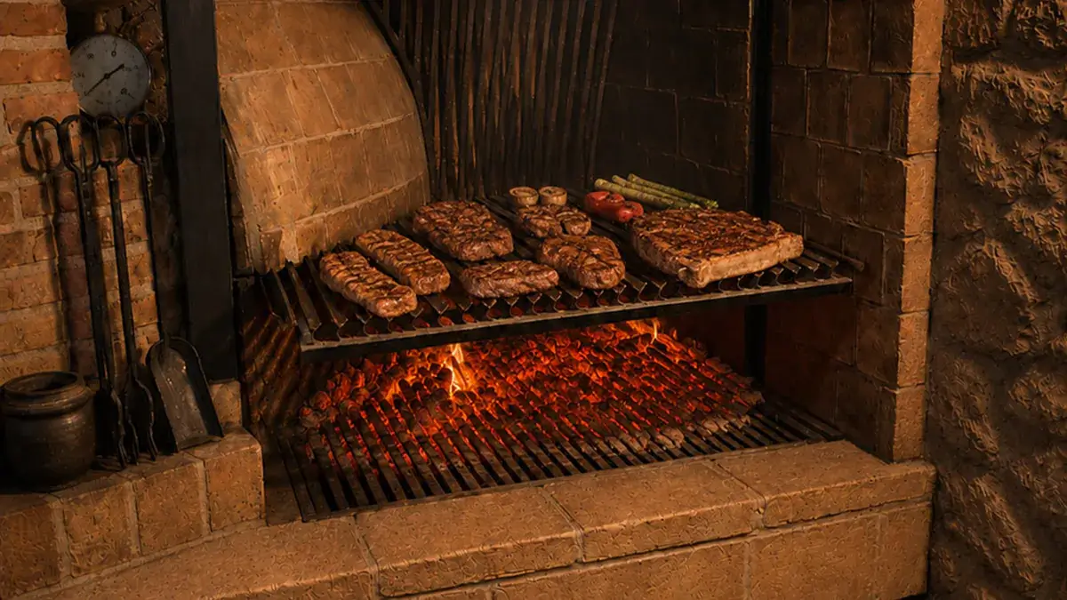 Cocina a las brasas